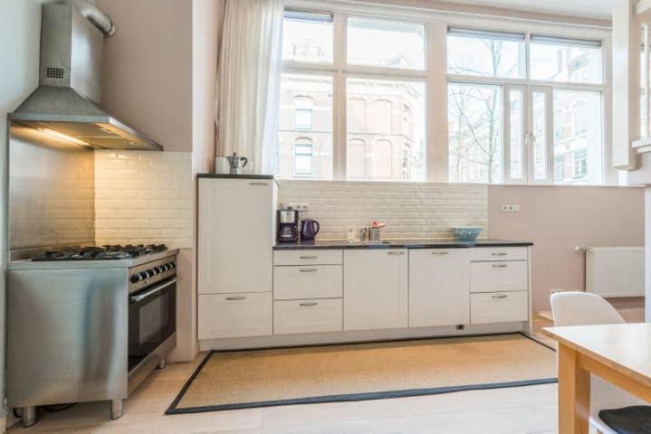 Hip Split Level Apartment On The Ground Floor Amsterdam Esterno foto